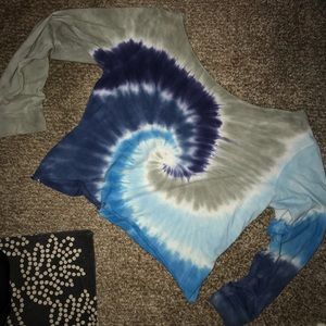 Vintage Tie Dye Crop Top